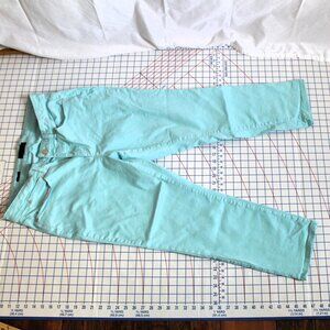 Talbots Simply Flattering Ankle Jeans Robins Egg Blue Women 16